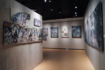 克孜爾石窟壁畫藝術展亮相西北大學，1:1仿真洞窟重現絲路瑰寶